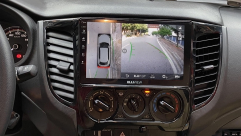 Màn hình DVD Android liền camera 360 xe Mitsubishi Triton 2020 - nay | Elliview S4 Deluxe 